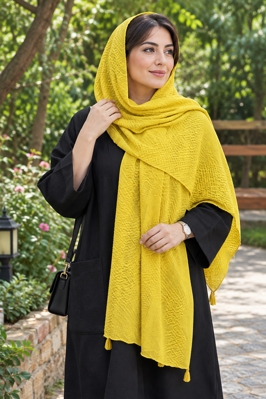 شال نخی پلیسه