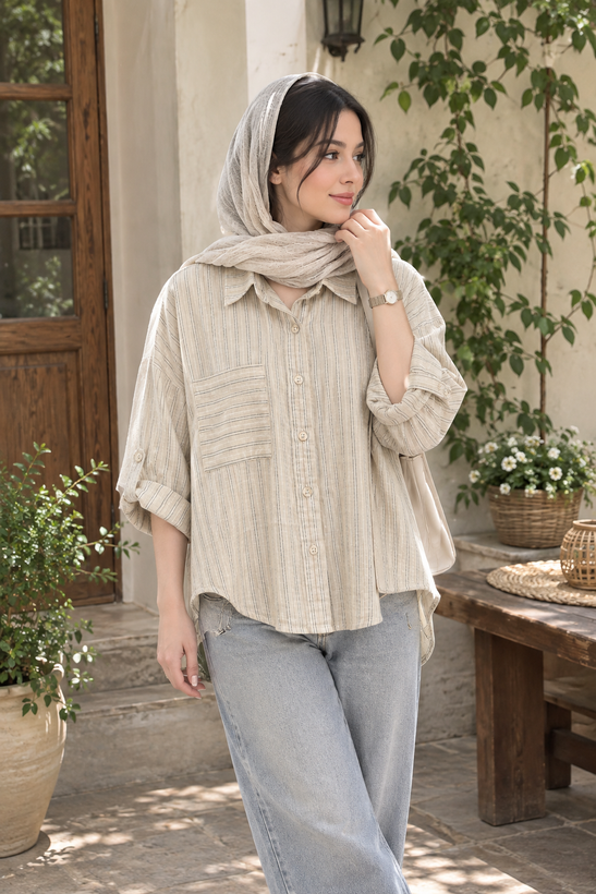 شومیز مانتویی